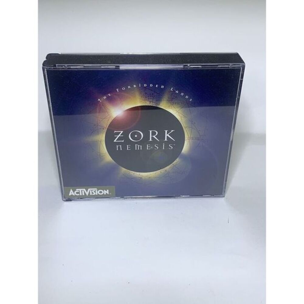 Zork Nemesis The Forbidden‎ Lands Vintage Big Box PC Game RARE